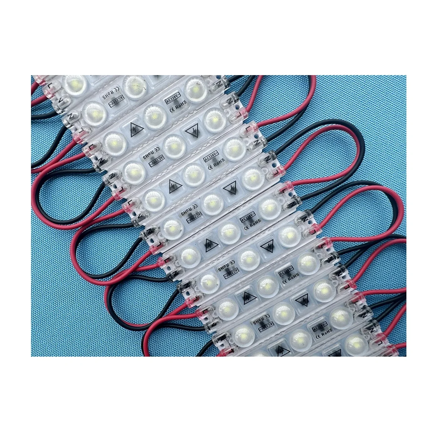 220 В/110 В светодиодный световой модуль для знака буквы 1 8 Вт 220lm SMD 3030 3 светодиод IP65 63 мм * 13 супер яркий без необходимости трансформатора