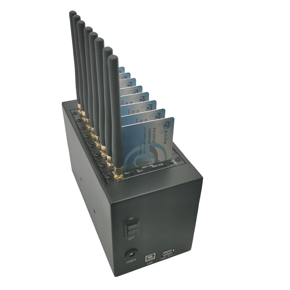 EC25 4G Modem 8 sim SMS Machine 8 SIM Bulk SMS Modem Pool Sending And Receiving Bulk SMS MMS