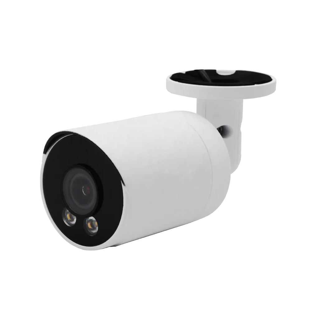 4K 8MP ColorVu Bullet Starlight Network IP Camera Built-in Mic IP67 Metal Outdoor HIK protocol POE 24/7 Colorful image