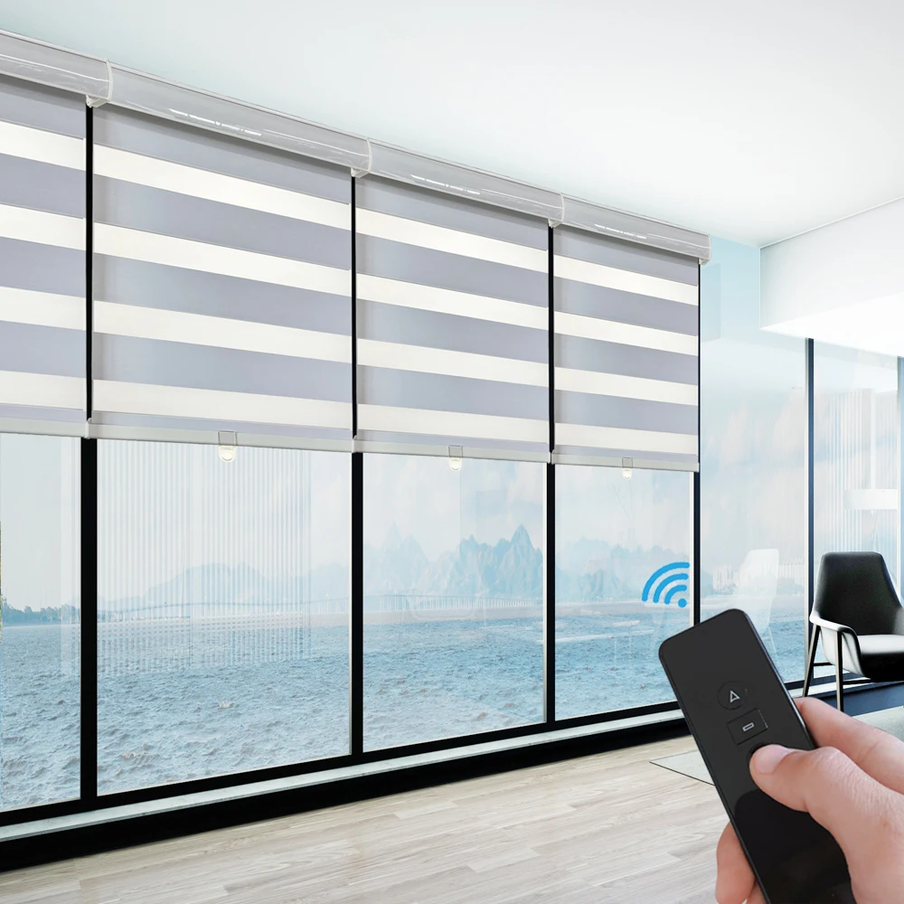 Hot sale zebra blinds turkey fire-new zebra blinds curtain simple zebra roller blinds with wand system