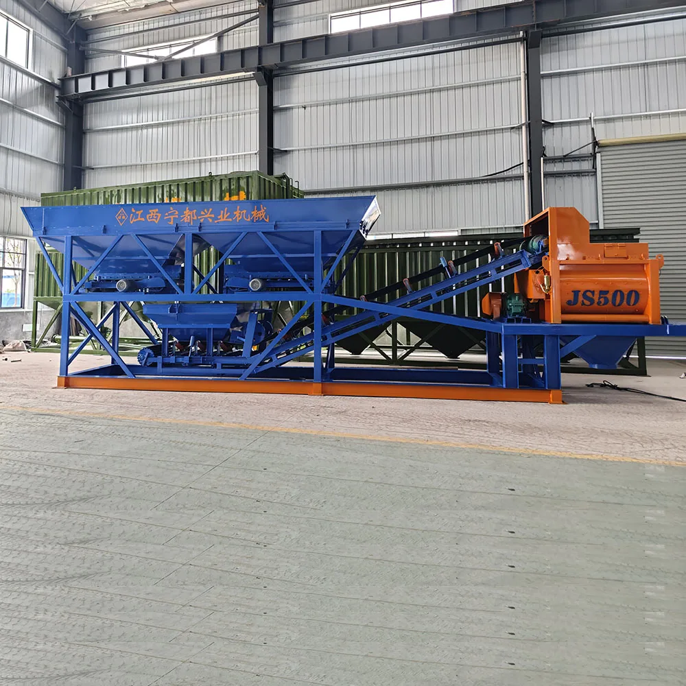 Iraq Perfect Ready Mix Concrete Batch Machine Italian Concrete Mixing Plant HZS25