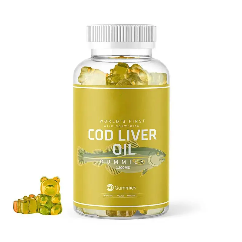 Private Lagel Gmp Factory Multivitamin Arthritis Supplements Vegetarian 1000Mg Liquid Cod Liver Oil Gummies From China