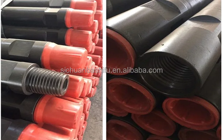 Oil Field Pipe 76mm 89mm 102mm 114mm API Thread Water Well Drill Rod Drill Pipe  Yield Strength (Mpa) 1030/1040/Tensile Strength