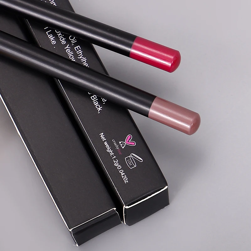 Custom Lip Liner Pencil Private Label High Pigment Matte Waterproof Lip Liner