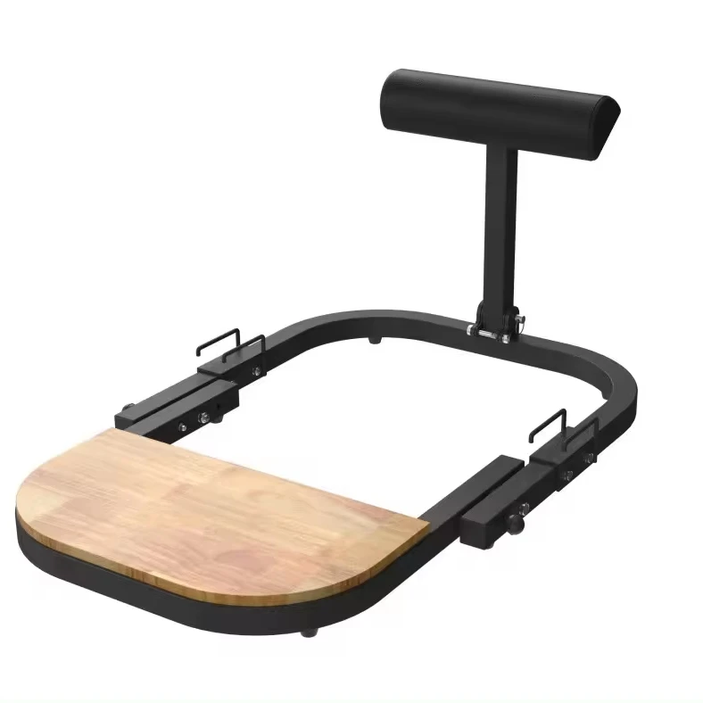 Hot Selling Fitness Equipment Buttlock Lifting Exercise Hip Thruster Glute Machine With Bands Folding Hip Thrust Machine