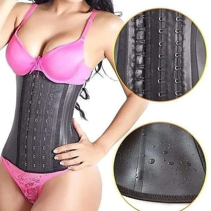 2021 women workout seamless custom logo high compression breathable 25 bone latex slimming belt butt lift corset waist trainers