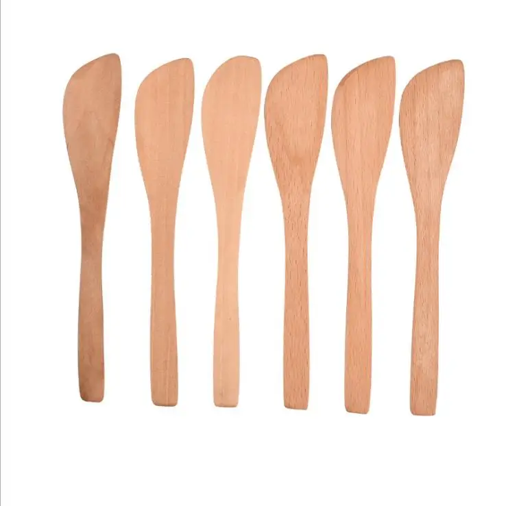 wholesale beech butter knife Wooden Dumpling Knife  wooden tableware household supplies