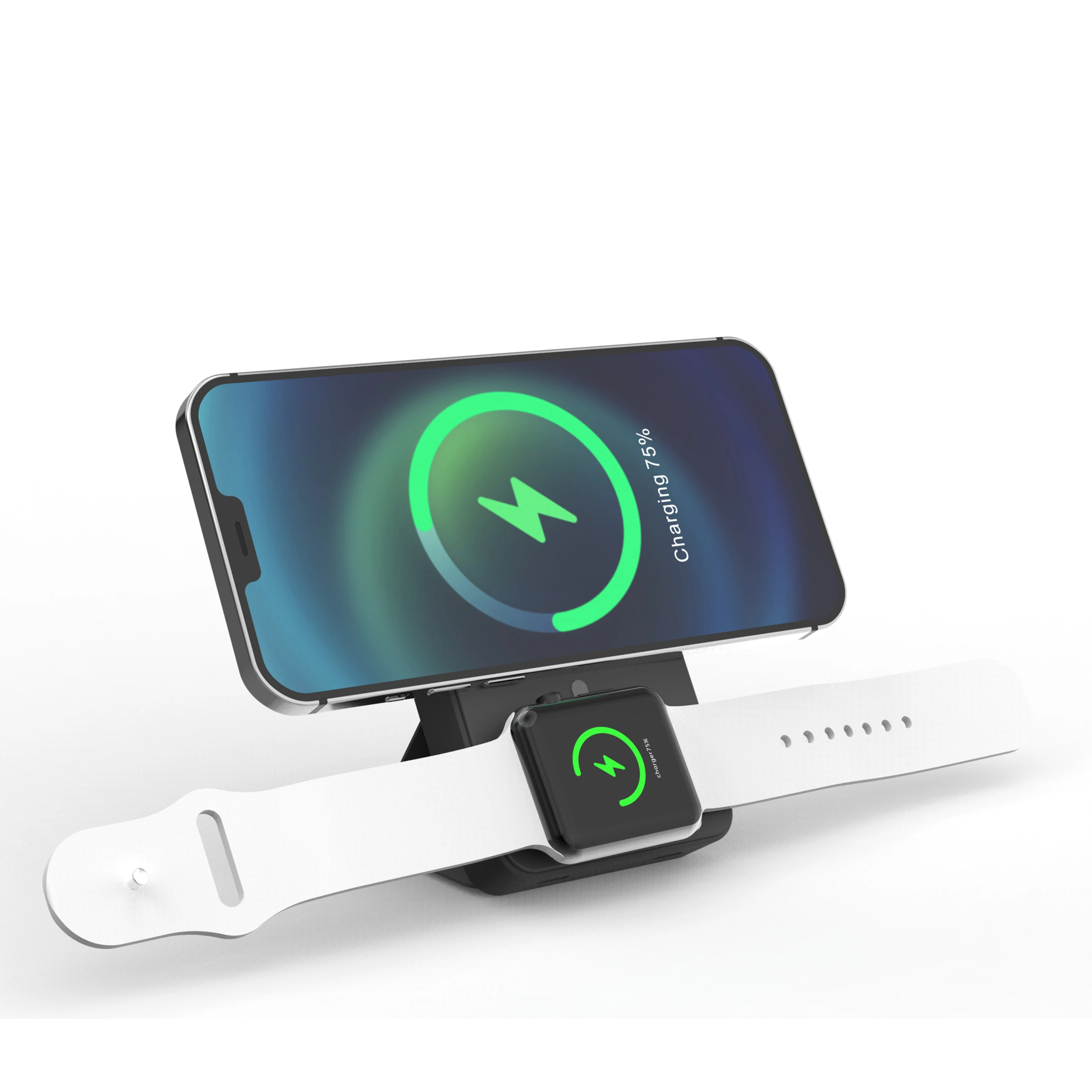50000mAh  Mobile Phone Battery Case Magnetic Wireless Fast Charger Power Bank Station For iPhone 11/12/13 Series Charger case