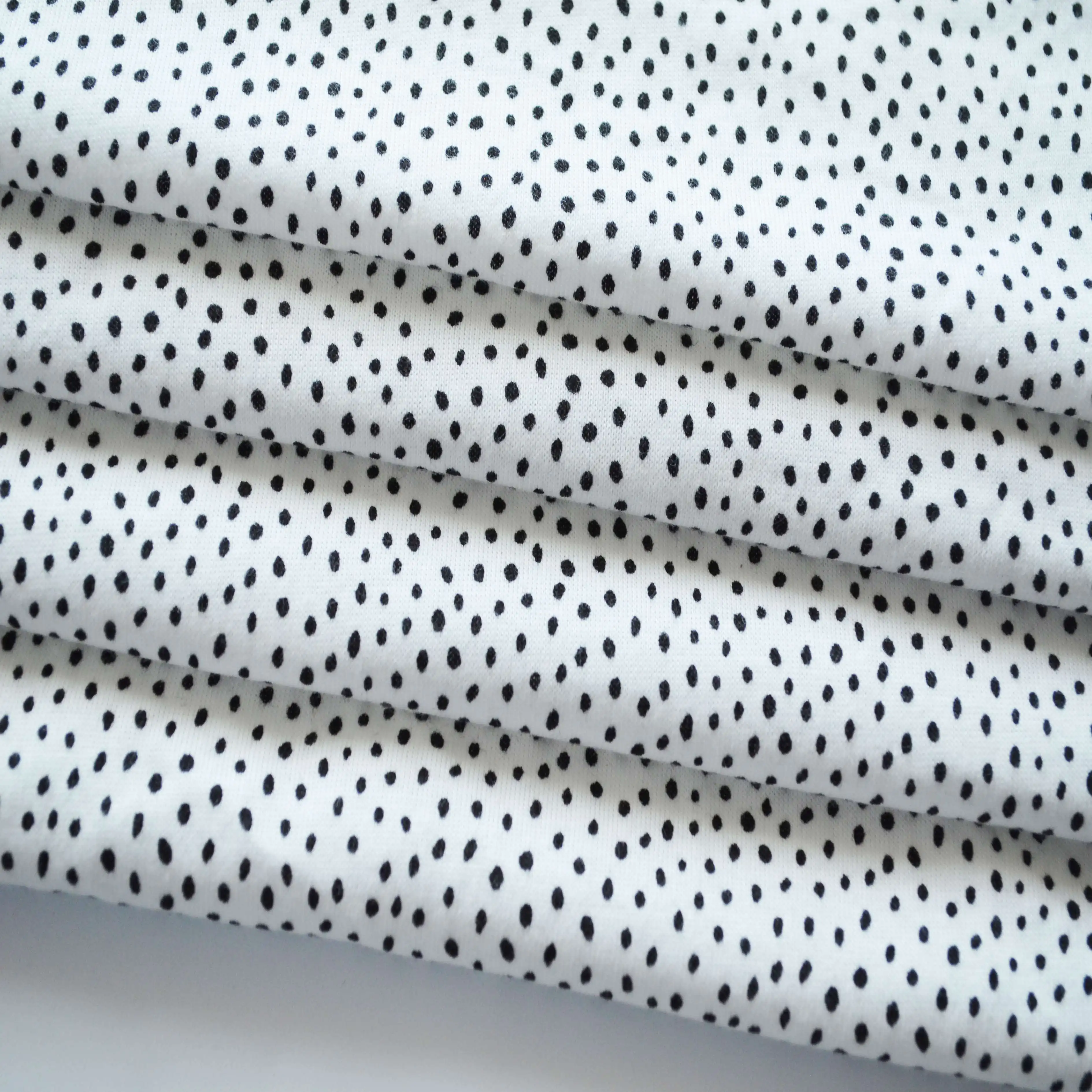 Трикотажная ткань из 100% хлопка с принтом вишни BCI