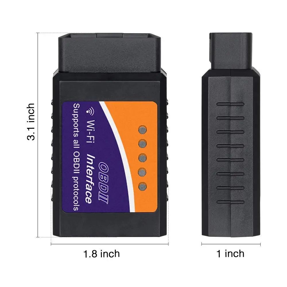  WiFi OBD2 сканер автомобильный диагностический считыватель кодов для ISO и