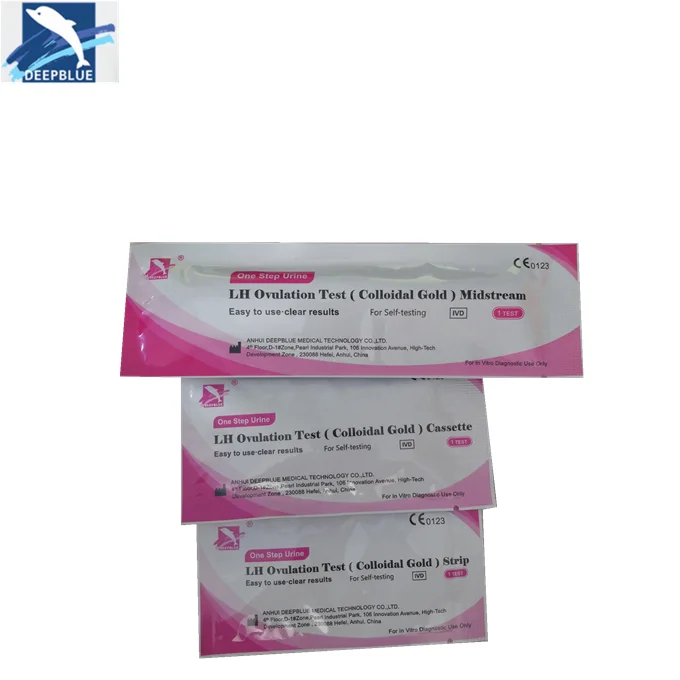 DEEPBLUE Home Use Rapid Diagnostic Ovulation Test Medical Factory LH Ovulation Test With CE