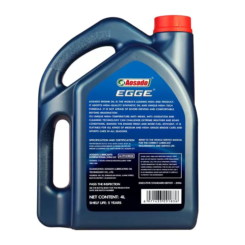 Fully Synthetic Automobile Lubricating Oil Petrol 5W40 Motor Lubricant Diesel Total Engine Lubricants