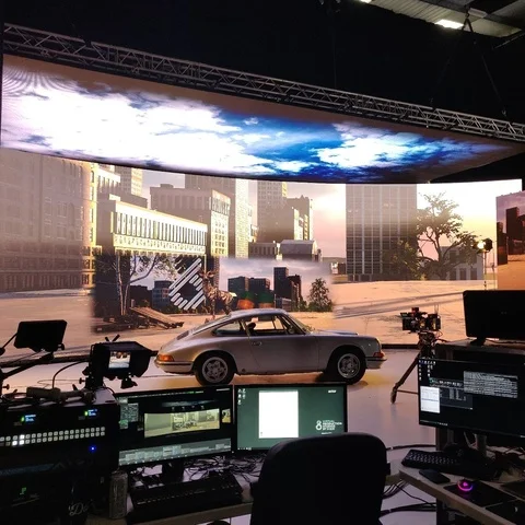 High Resolution Indoor Full Color VFX VR XR 3D Virtual Studio Film Panel LED Video Wall