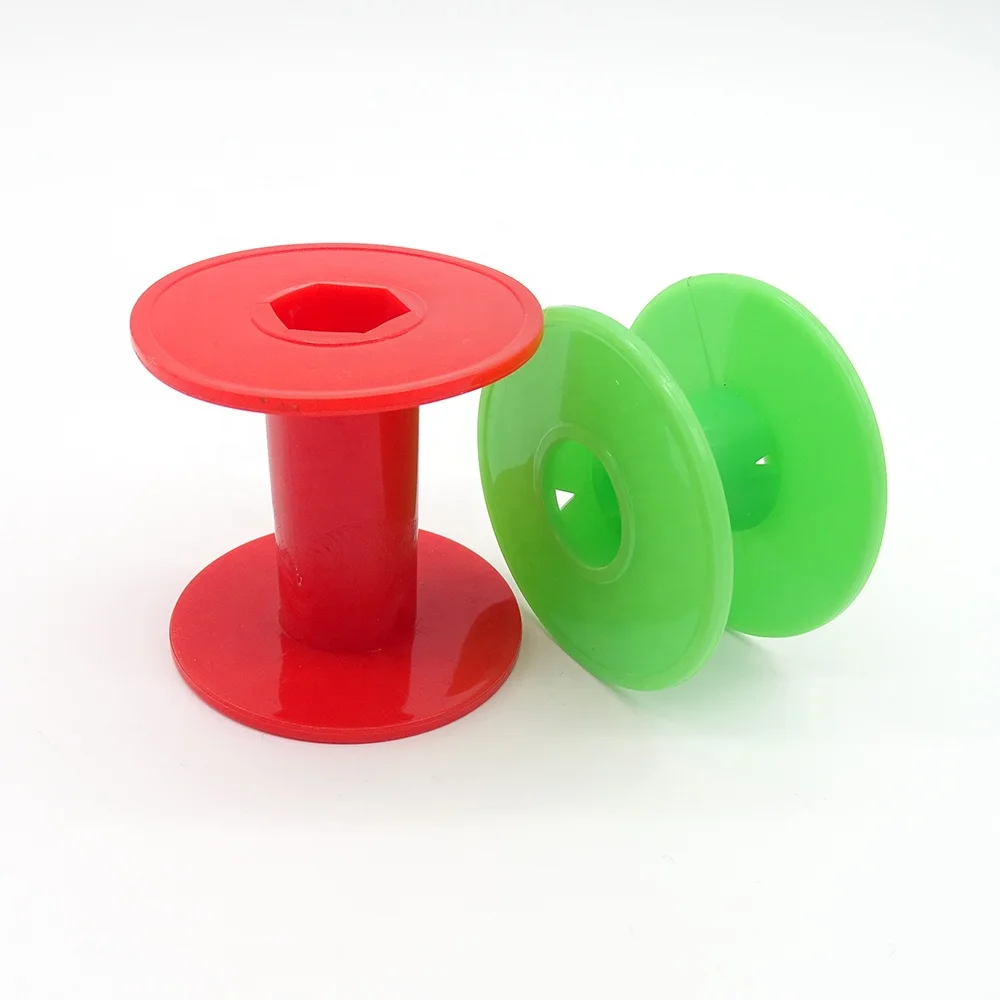 
Light Colorful Oem abs plastic empty spool bobbin Plastic Bobbin for Stainless Steel Wire 