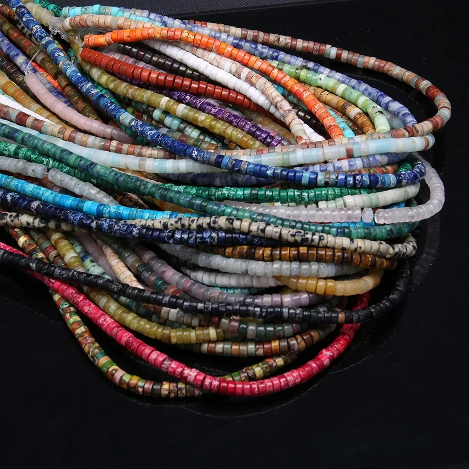 Loose beads semi-finished jewelry production wholesale natural stone round loose beads crystal