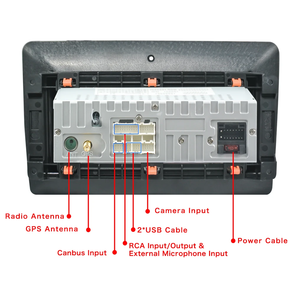 Android DVD Player 10 inch support FM/USB car For Jeep series 2008-2016 stereo radio Android 10.1 car video