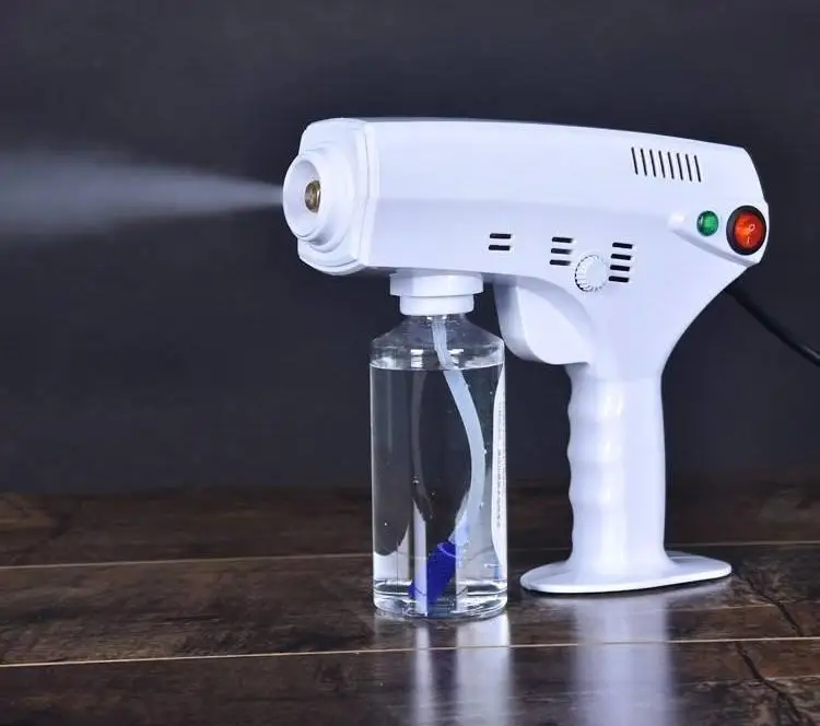 Нано-распылитель с голубым светом портативный паровой распылитель домашняя