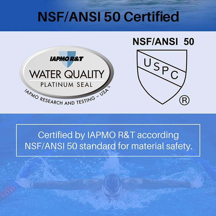 Chinese Factory Price Directly Supplying Household Using Quality Material Advanced  Trilobal Fabric Lazy Hot Tub SPA Pool Filter