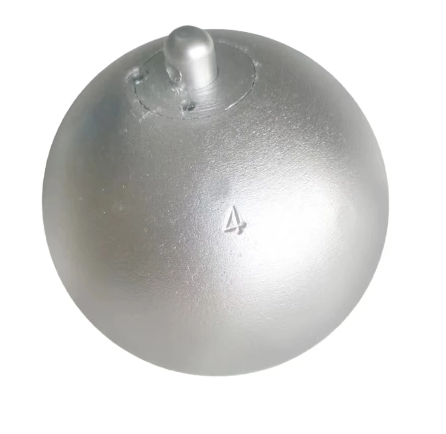 sport products cast iron hammer throw equipment 2kg to 7.26kg