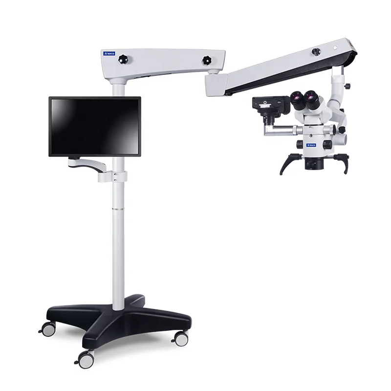 SCM600 Professional surgical Dental Microscope (0~180 degree adjustable angle)