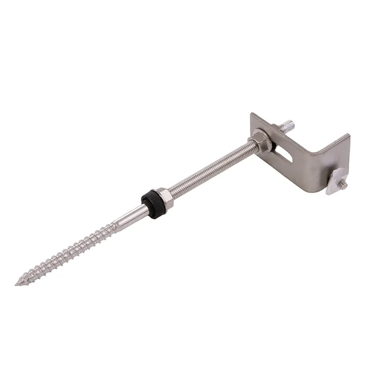 Болт из нержавеющей стали для монтажа солнечной панели горизонтальной или вертикальной обрамляемой крыши