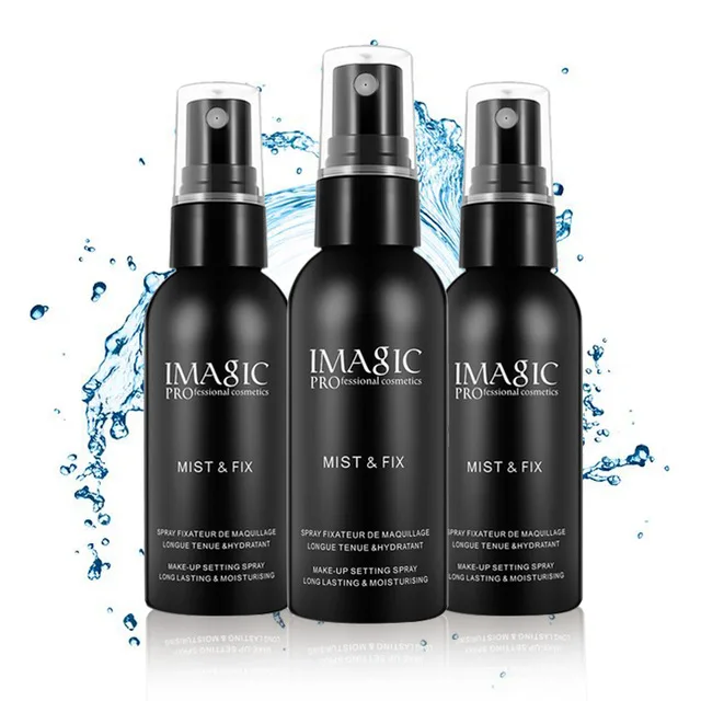 IMAGIC Natural Face Primer Makeup Setting Spray Transparent Waterproof Long Lasting Customize Logo Makeup Setting Spray
