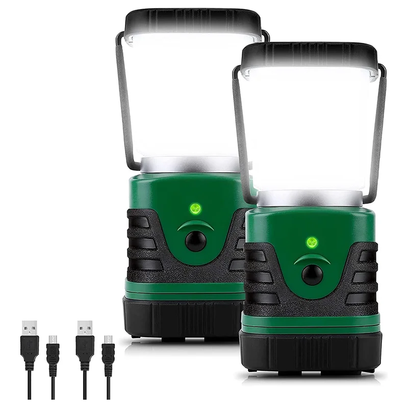Портативный перезаряжаемый фонарь для кемпинга 4 режима водонепроницаемые аварийные огни высокая видимость