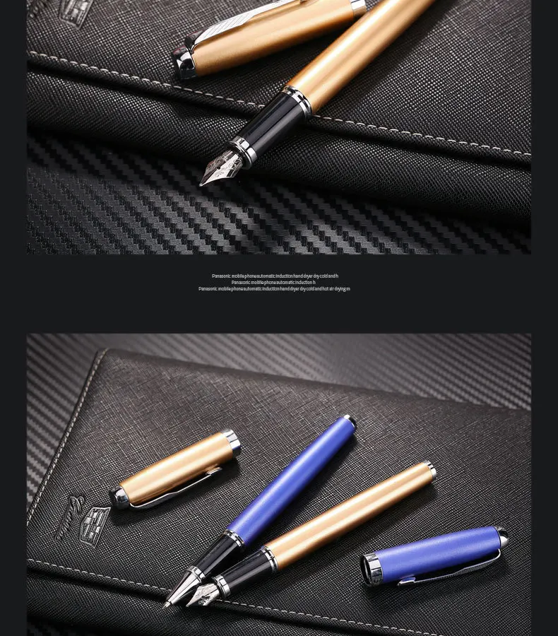 Executive Nice Fountain Pens Business Birthday Gift Luxury Roller Ballpoint Pen Elegant Fancy Pens for Signature