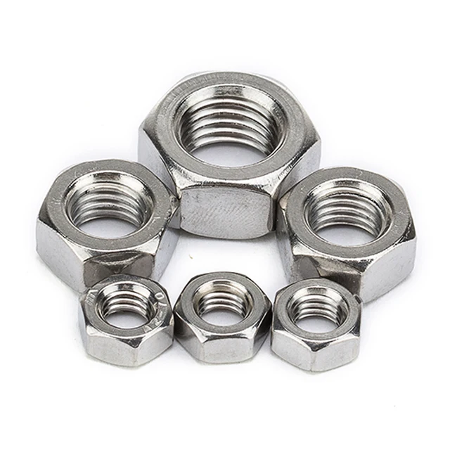 A194 2H Heavy Hex Flat Nuts and Heavy Hex Flat Jam Nuts ASMEB18.2.2 standard