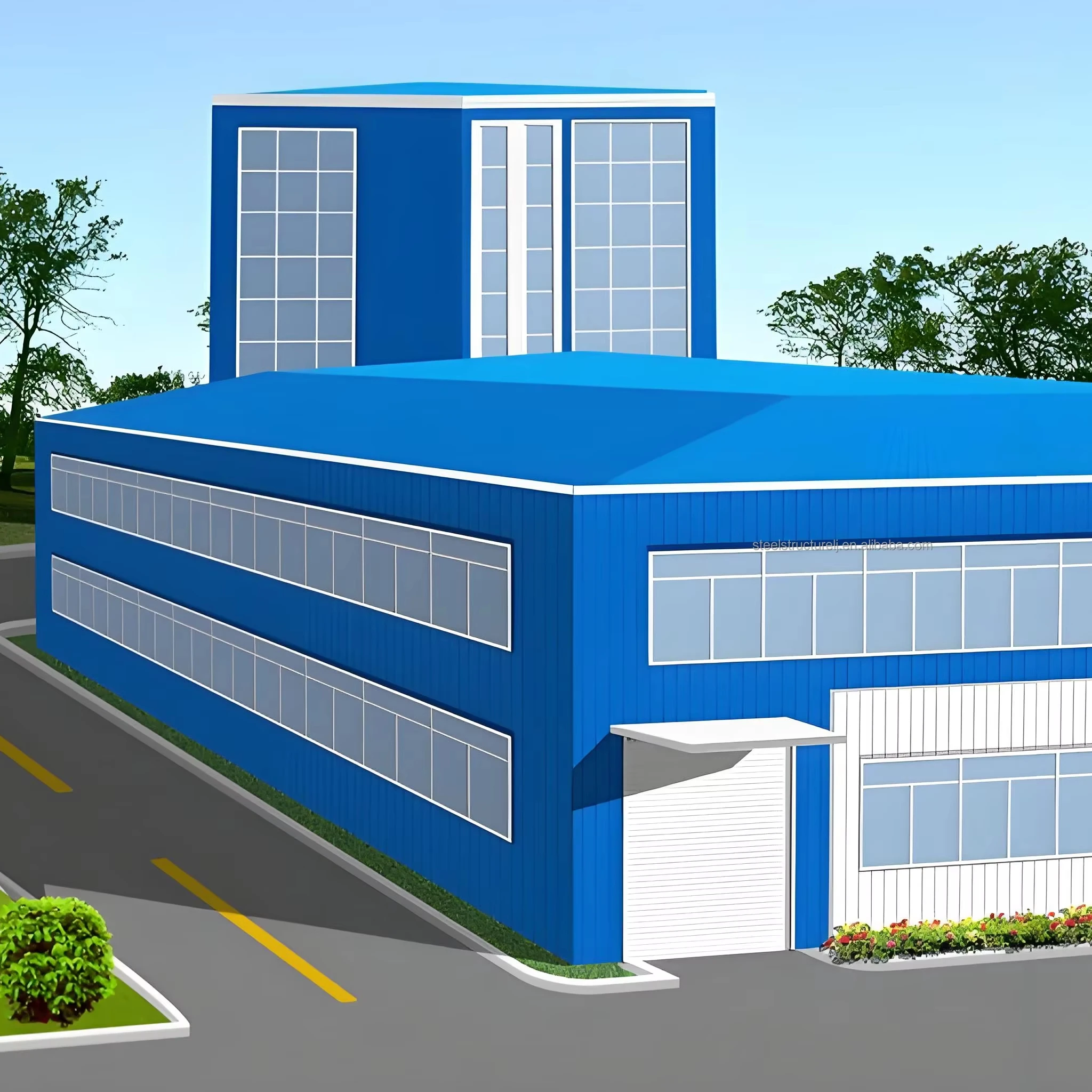 Factory Workshop Building Prefab Steel Structure Warehouse workshop Steel Structure house warehouse metal structures buildings