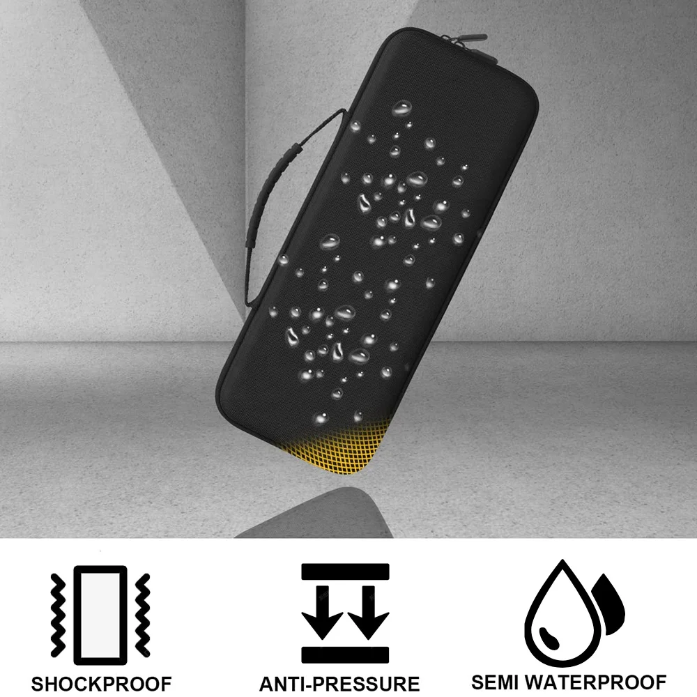 Factory custom portable keyboard carrying case Earthquake proof hard shell eva case for Logitech keyboard case