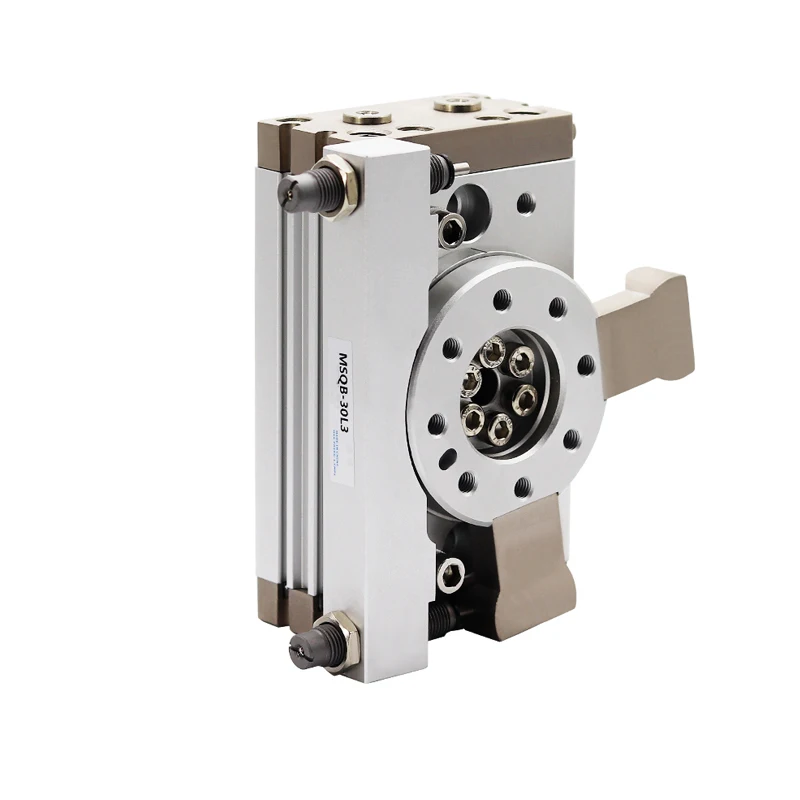 MSQB-10L 20L 30L 50L  With Hydraulic Buffer 90 180 Degrees Air Pneumatic Swing Rotary Cylinder