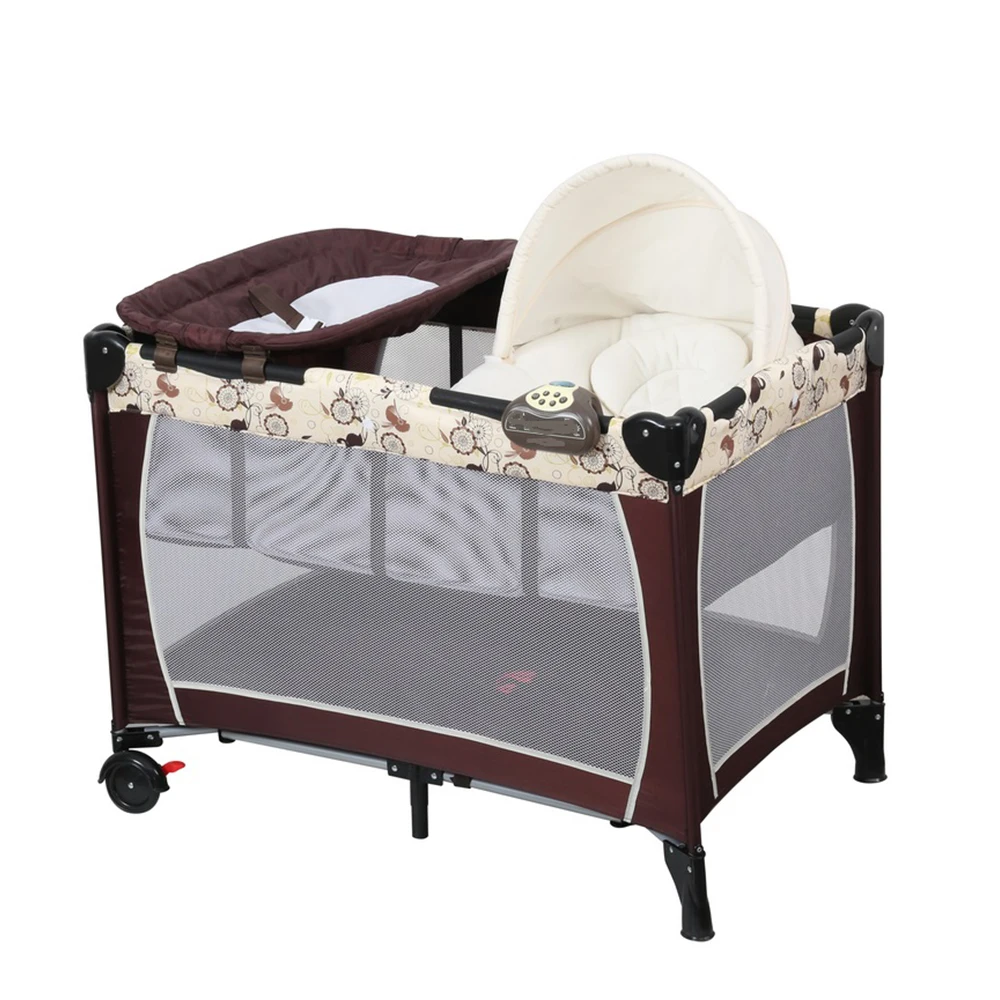 3 In 1 Multifunctional Newborn Baby Sleeping Bed Bed Canopy Sleeper Crib Bedsides Baby Beds&Cribs Basinet Baby Crib For Sale
