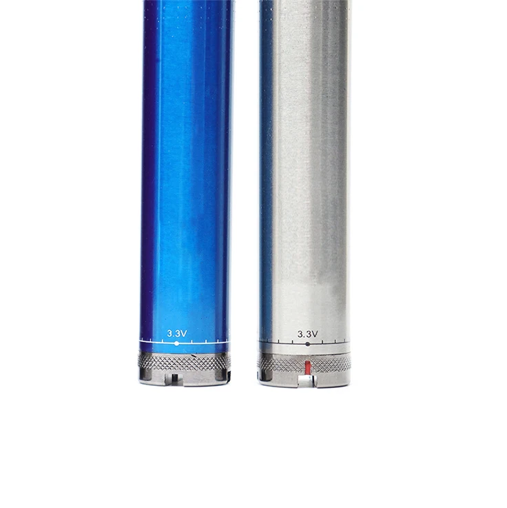 510 Thread 1600mAh Preheating CBD Battery Adjustable Voltage EVOD Twist 2 Batteries For 510 Cartridge