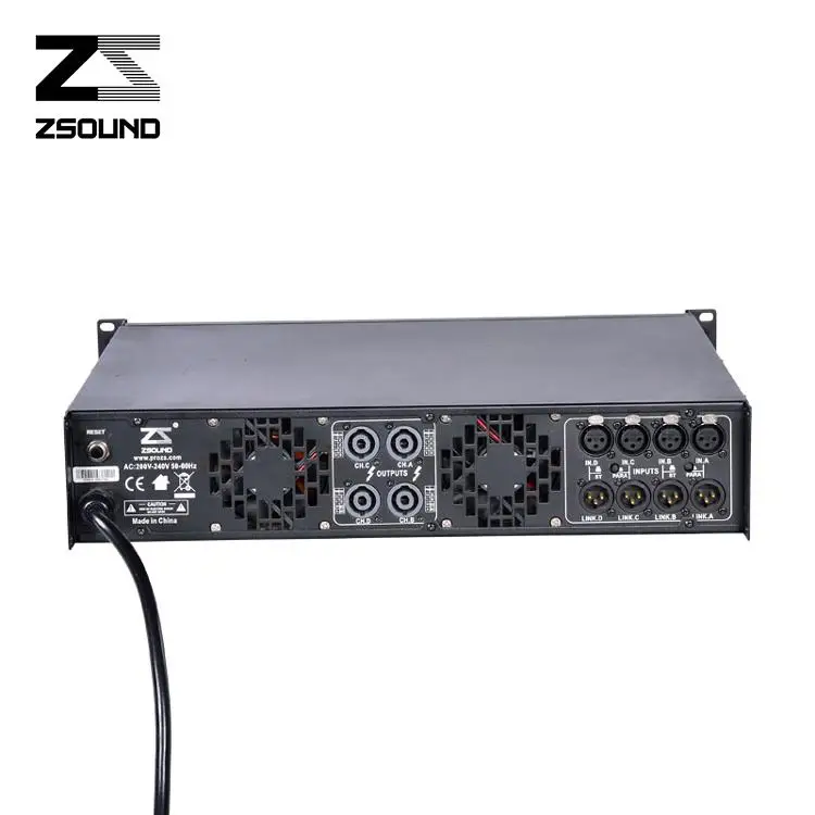 
ZSOUND best selling speaker power professional pcb amplifier 