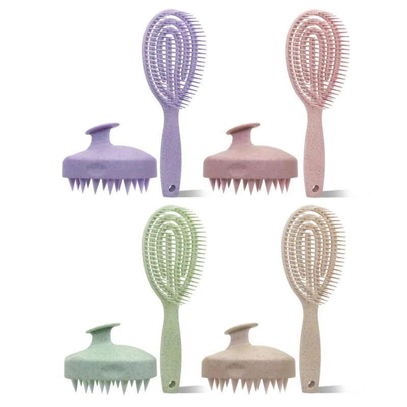 Силиконовая щетка для волос с индивидуальным логотипом