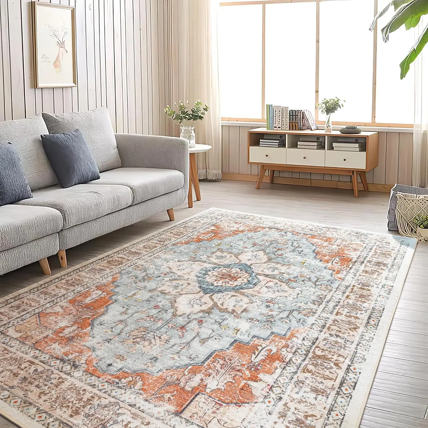 Skymoving Home Textiles New Custom Design large Area Rugs Washable Modern Non- Slip Living Room Carpets Rugs