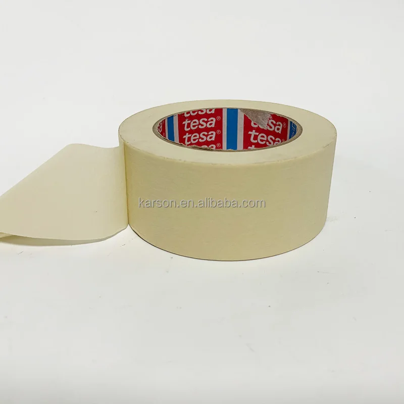 Tesa 4316 PV3 Fine Crepe Paper Masking Tape Wet-resistant Spray Paint Masking Thin And Soft Micro-crepe Paper Tape