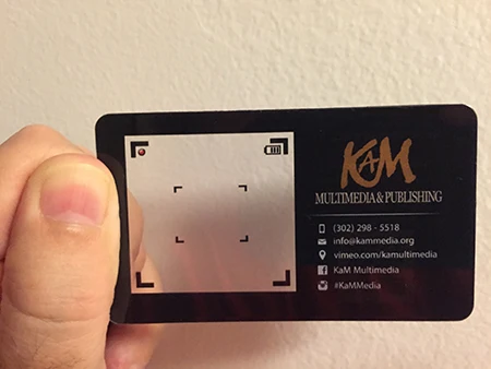 1 Pieces Moq Custom Logo Photo Transparent plastic Frosted Waterproof NameCard Printed Business Card