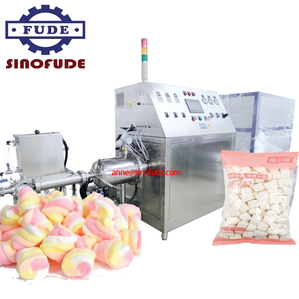 heart shape marshmallow production line  Animal shape marshmallow   sweet making machine chcocolate filling marshmallow