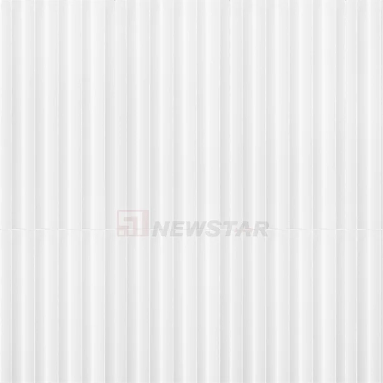 Newstar оптовая продажа каменная мозаичная плитка для облицовки стен с отшлифованной поверхностью Мраморная рифленая настенная панель