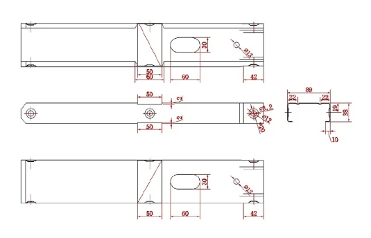 Lightweight Steel Frame Pre Fabricated Buildings Galvanized Studs Cold Rolled Machine