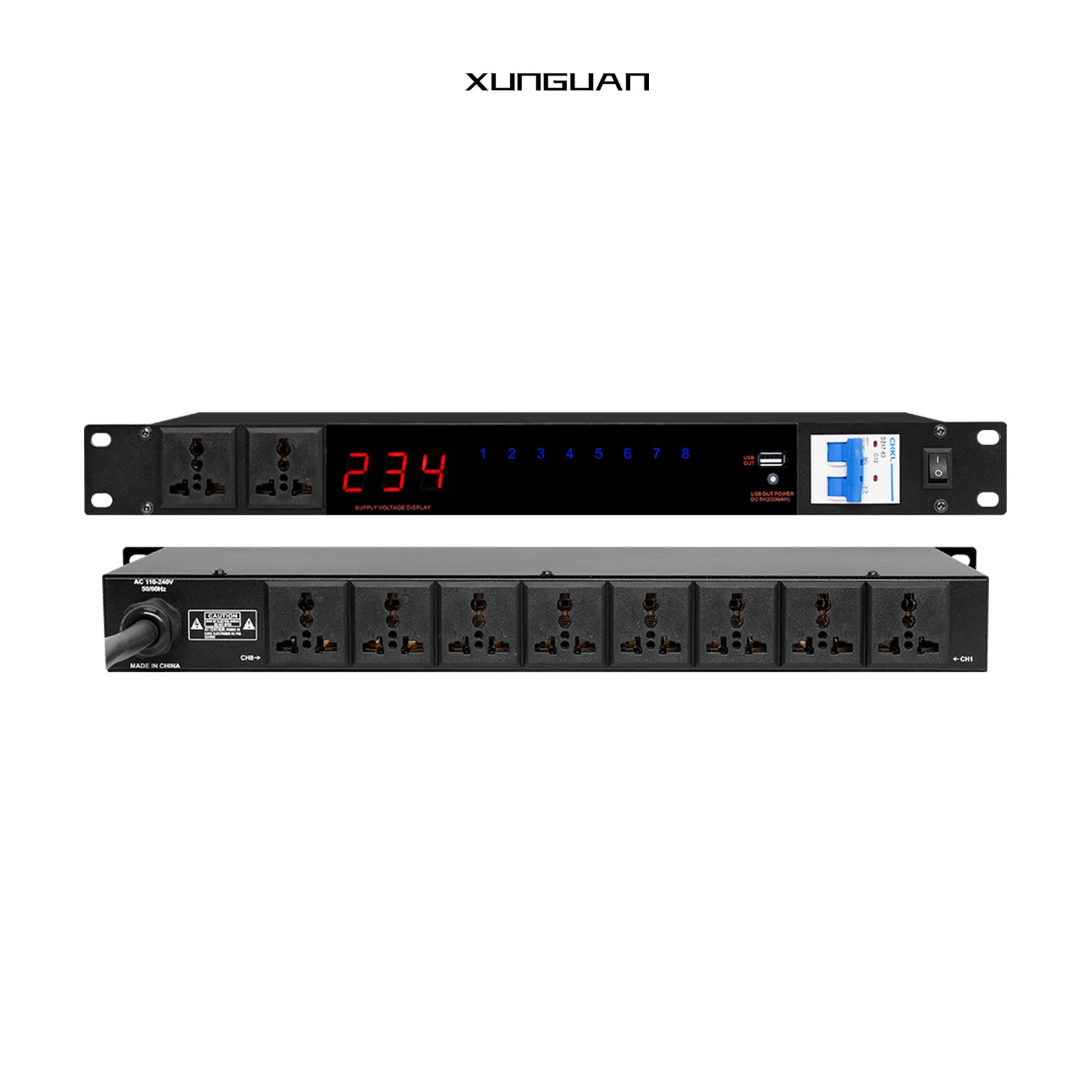 PS-D1300A Power Point 10 Channels Power Sequence Controller for Protecting Amplifier Speaker Mixer