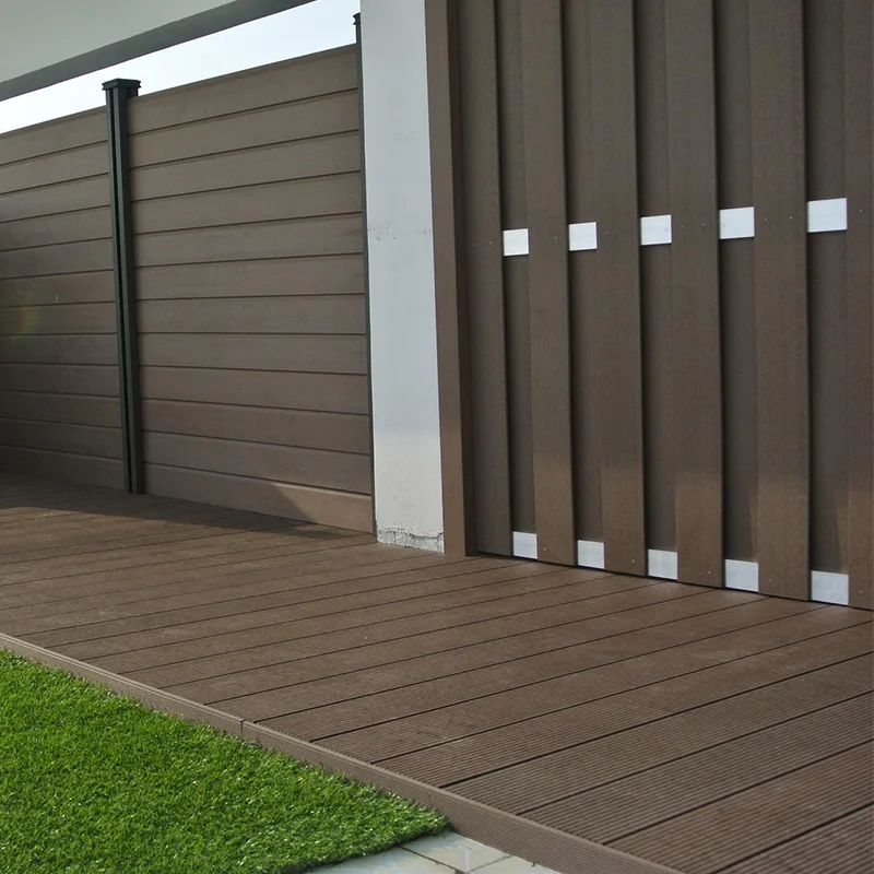 Terrace WPC decking fencing barrier
