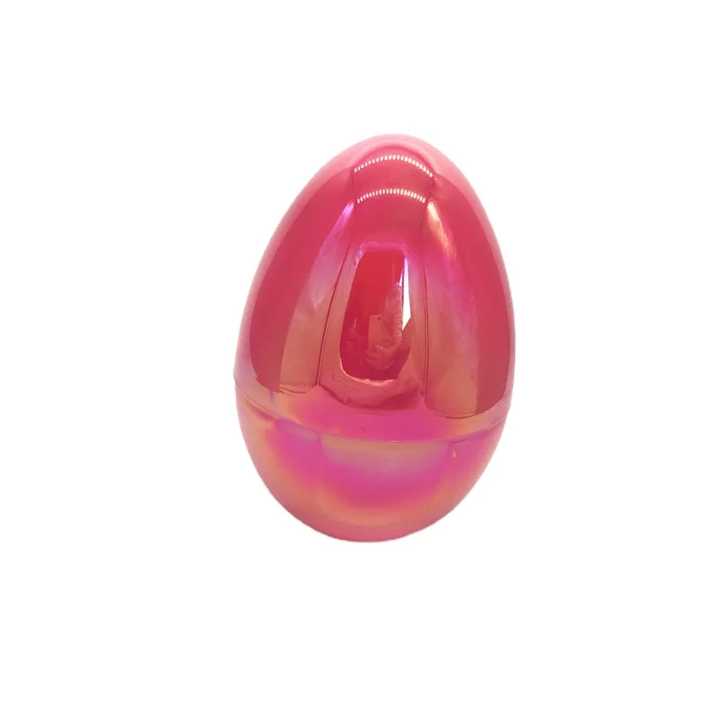 
25cm factory selling iridescent large plastic easter egg 