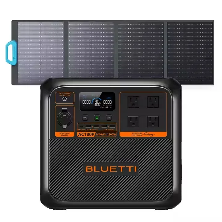 Bluetti AC180P + PV200 комплект солнечных батарей солнечные панели 1800 Ватт генератор переменного тока