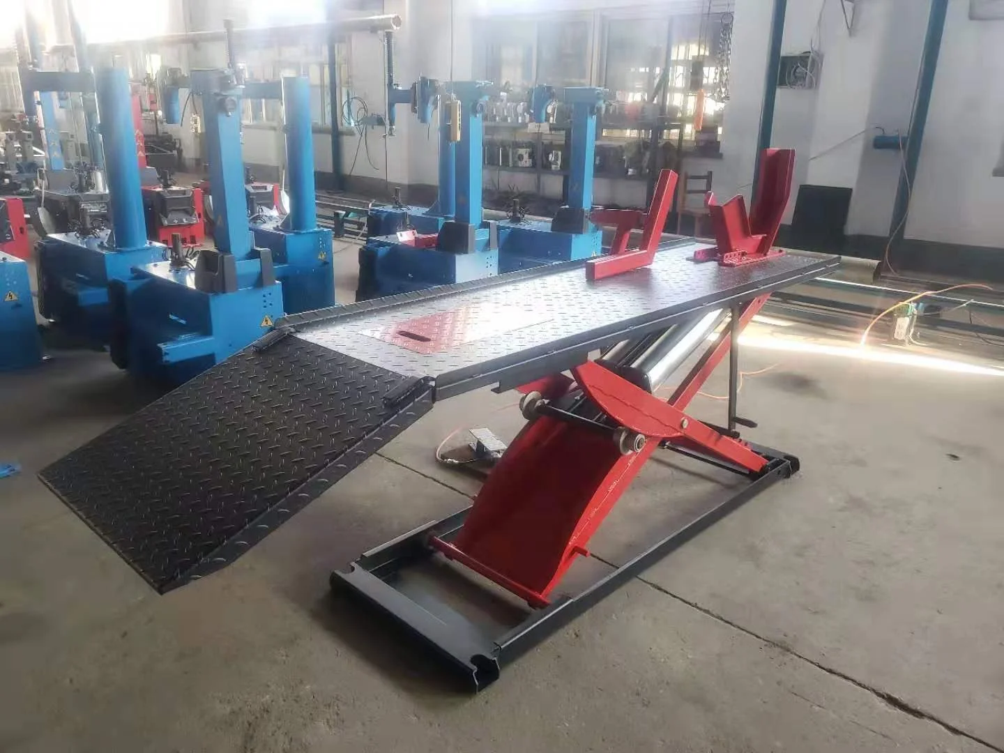 500kg/1100lbs motorcycle lift hydraulic lift