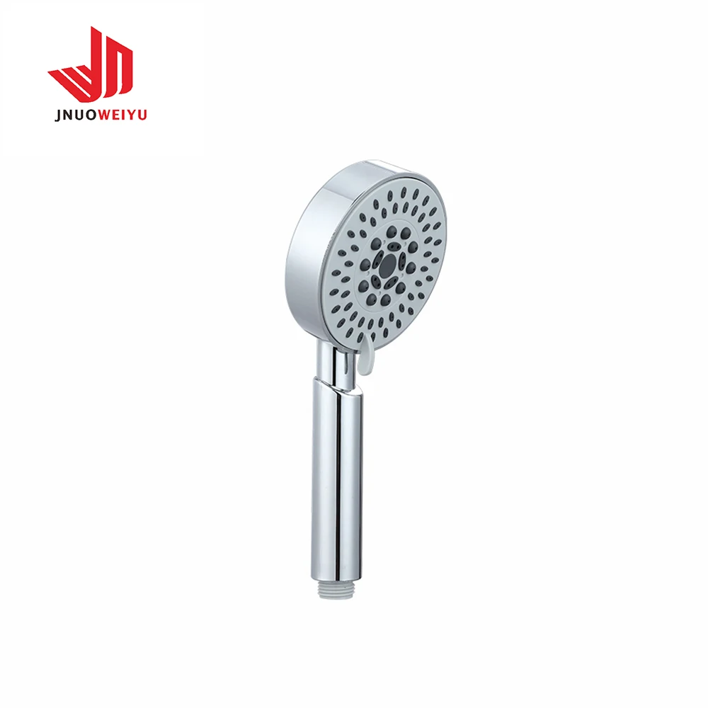 Профессиональная одноместная Функция Круглый АБС хромированная ручная Лейка для душа