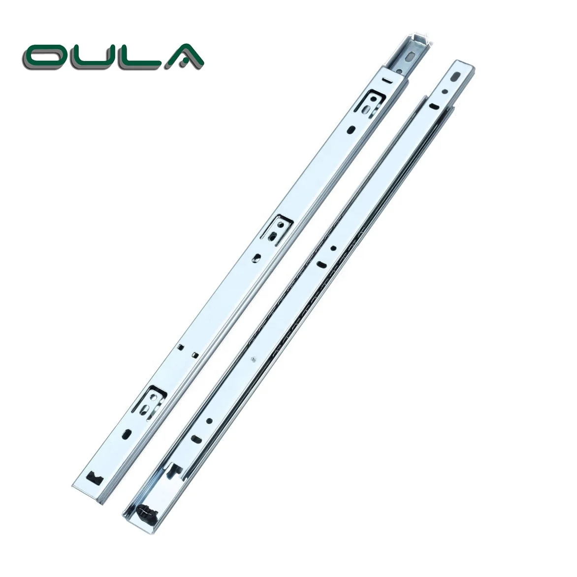 China manufacturer high quality 2 Fold 15kgs undermount concealed soft close cabinet table drawer slide
