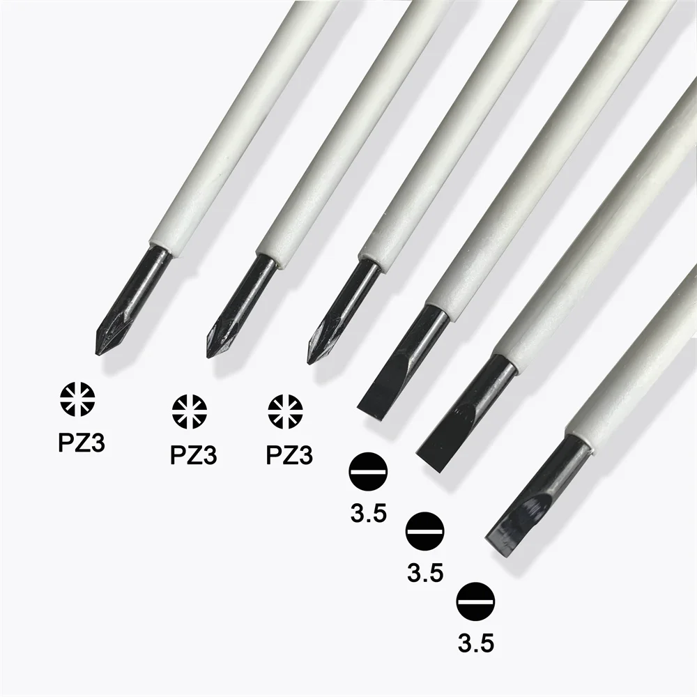 Phillips Slotted head  #2600 Professional Tools  screw driver PH Flat comfortable precision Insulated Screwdriver